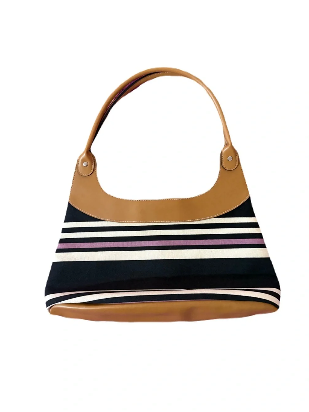 Victoria's Secret Vintage Y2K Striped Shoulder Bag 💜💜💜